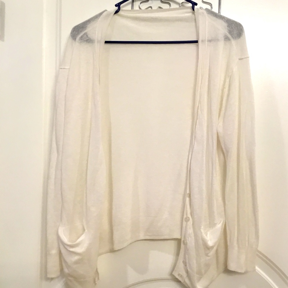 White Cardigan
